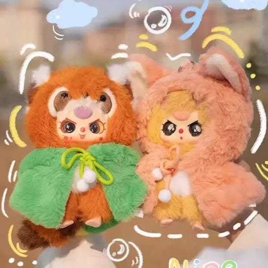 【01391】Babythree "I'm Not a Hero" Plush Blind Box Trendy Cute Doll Girl Bag Charm Ornament Gift