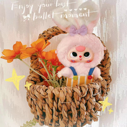 【00021】baby three-Macaron Little Bunny Series Trendy Toy Blind Box Figurines, Cute Gifts for Girls, Ornaments